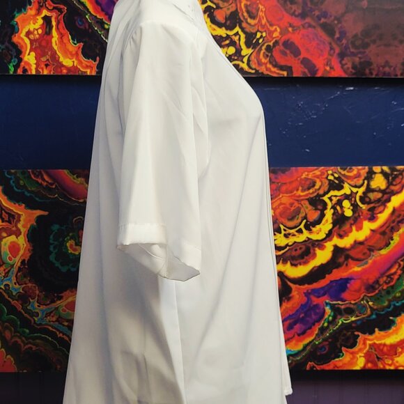 Yves St Clair ~ Sz 10 ~ Vintage Short Sleeve ~ Button Up Blouse ~ NWT - Picture 5 of 12